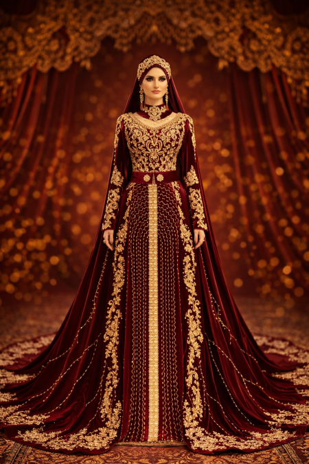 uzun kollu balık model kaftan