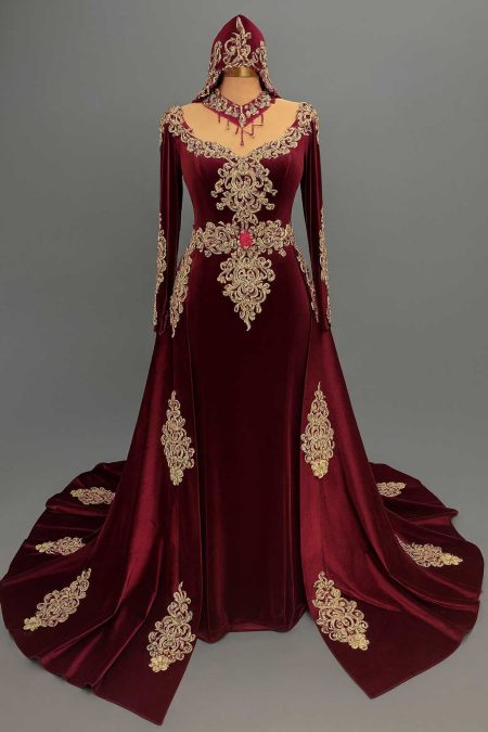 bordo uzun kollu bindallı