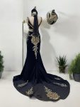 hint tarzı siyah kaftan